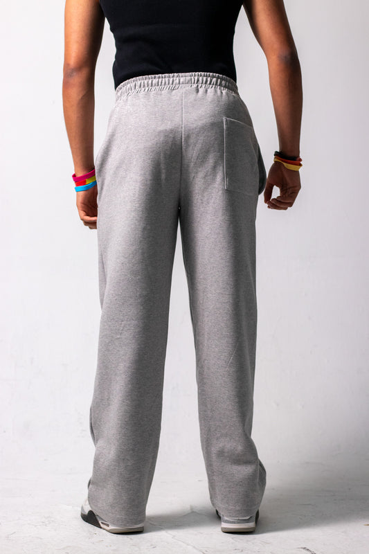 Relaxed Fit Sweatpants (Gray)