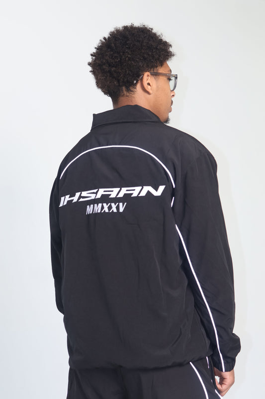 Midnight Black Track Jacket