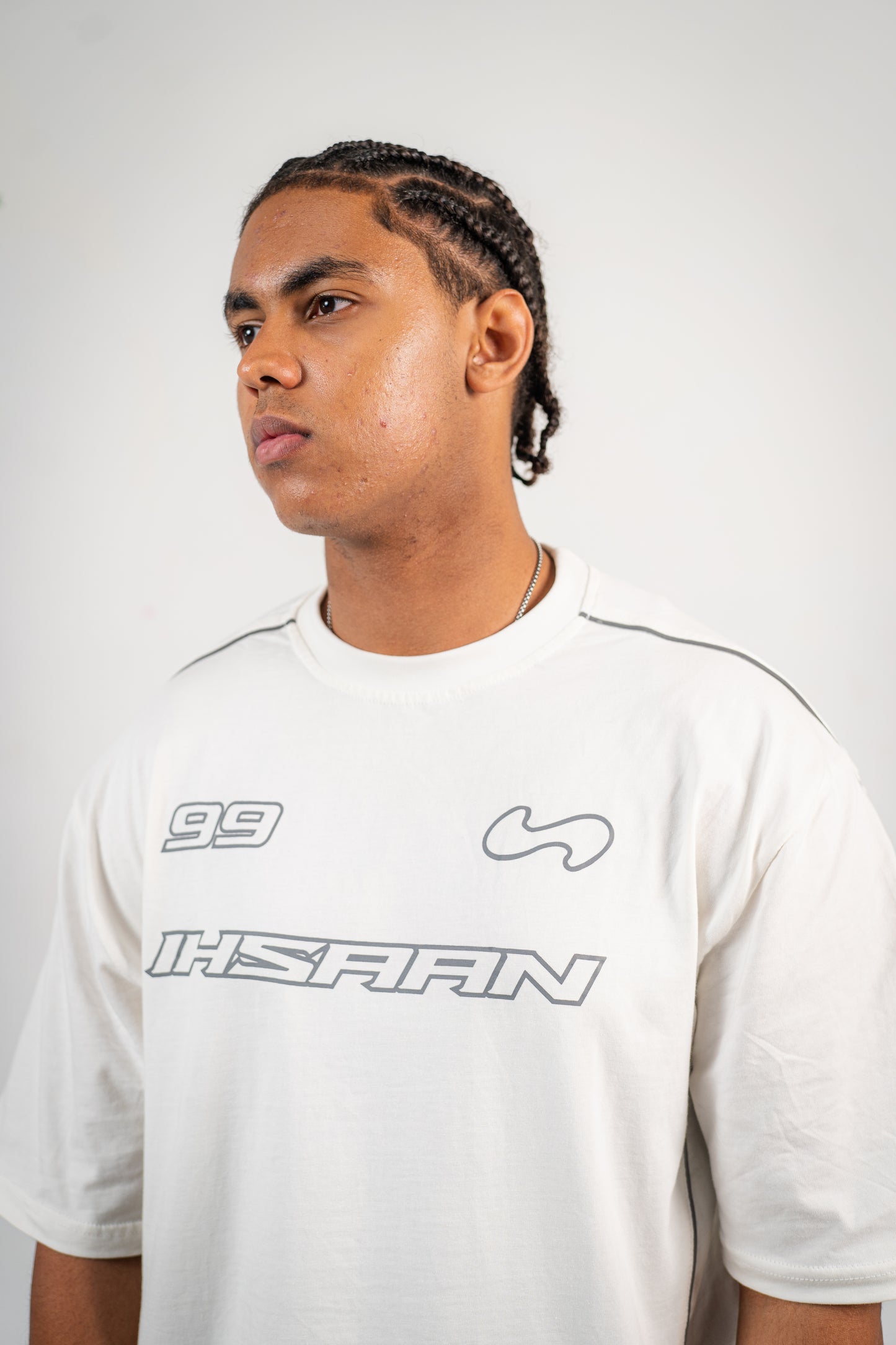 Essential Oversized Tee (White)