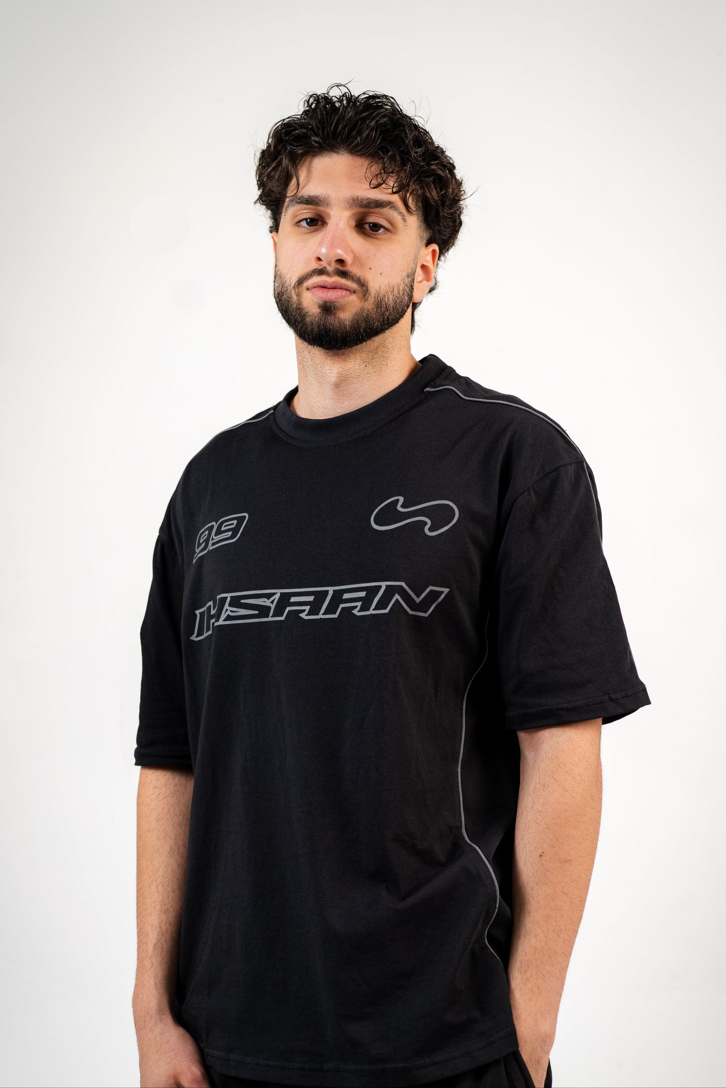 Essential Oversized Tee (Black)