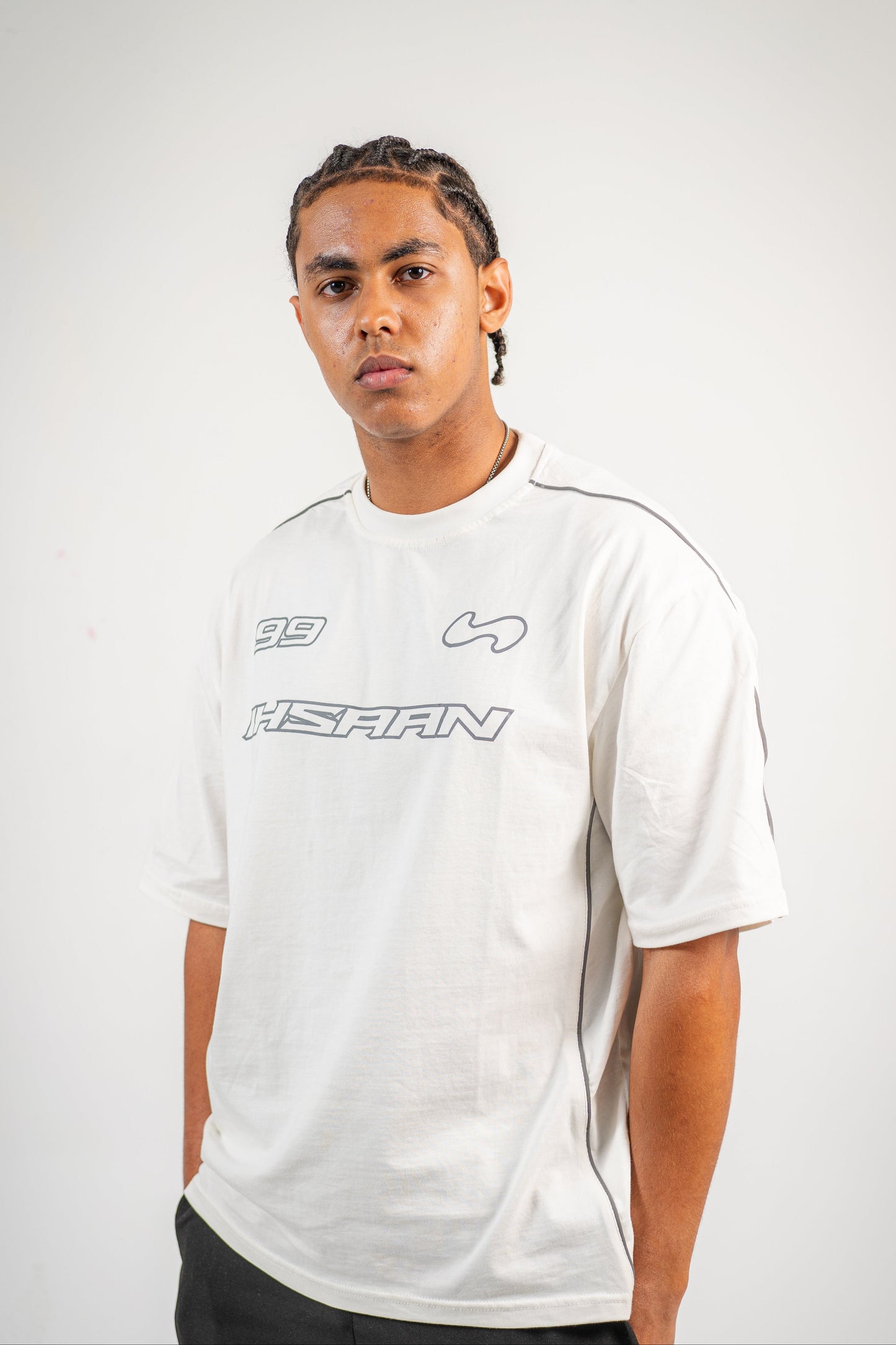 Essential Oversized Tee (White)