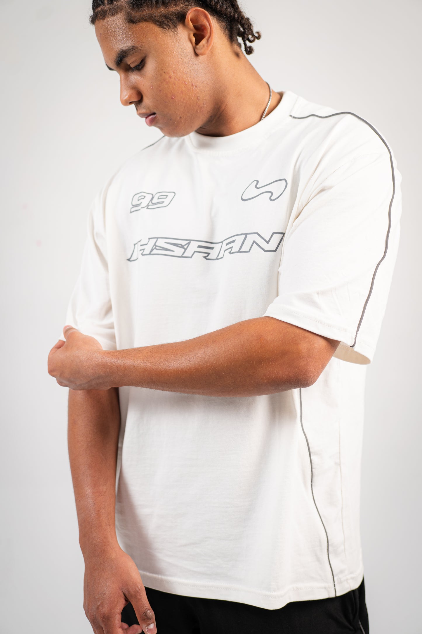 Essential Oversized Tee (White)