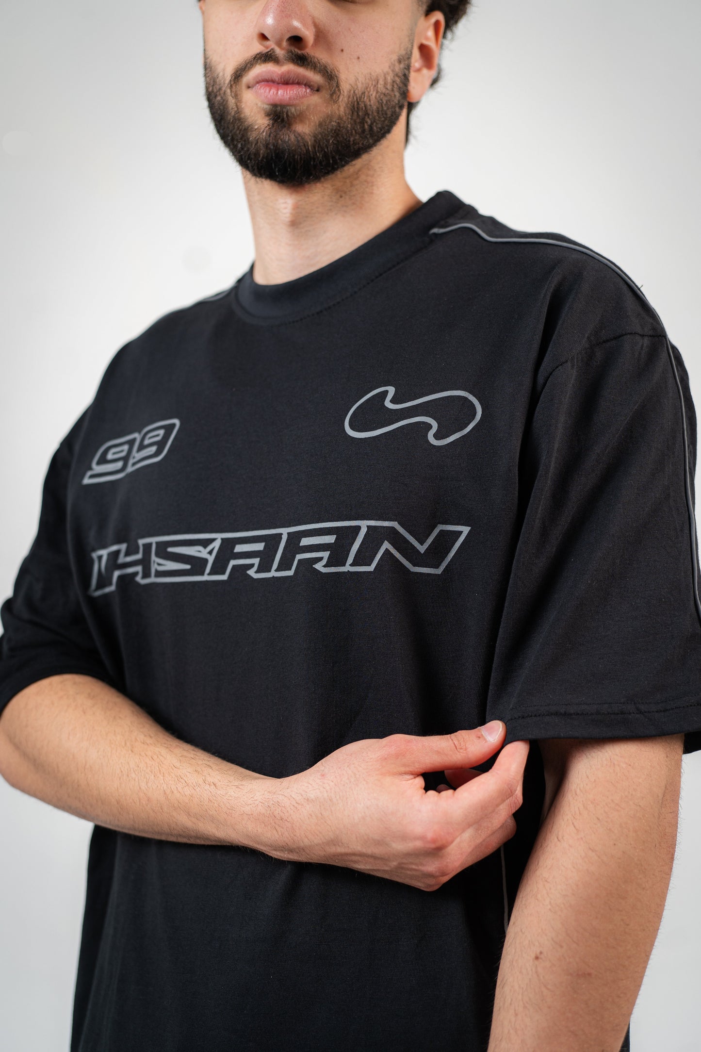 Essential Oversized Tee (Black)