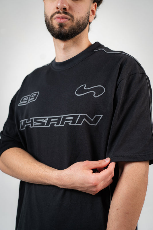 Essential Oversized Tee (Black)