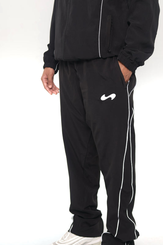 Midnight Black Track Pants