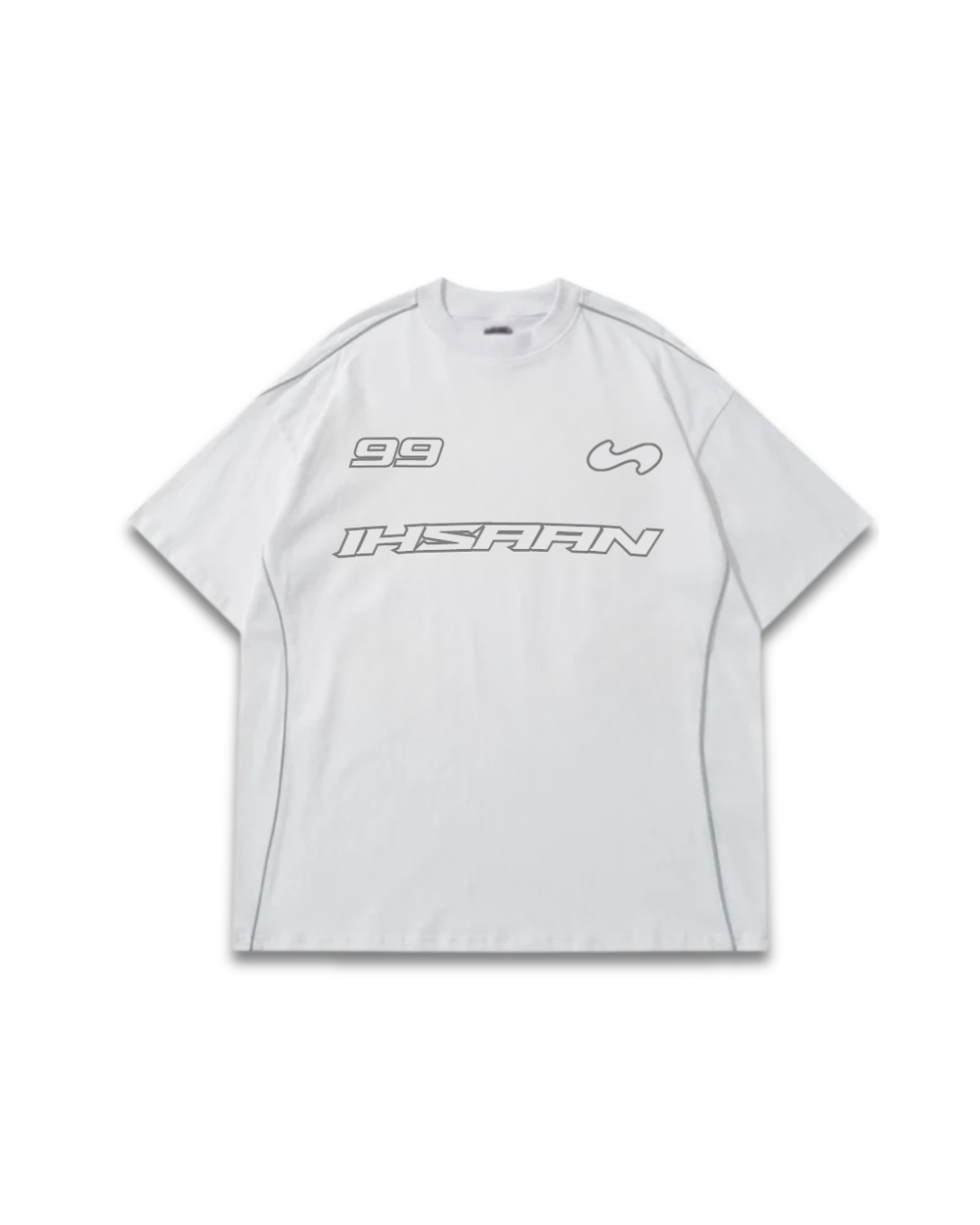 Essential Oversized Tee (White)